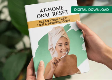 At-Home Oral Reset digital bonus guide cover