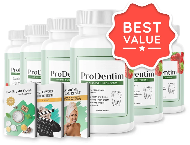 6 bottles of ProDentim